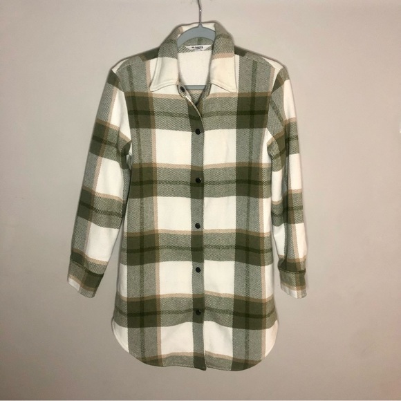 BB Dakota Jackets & Blazers - BB Dakota Plaid Shacket